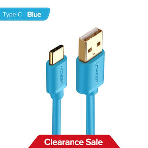 Ugreen 3A USB C Cable for Huawei Mate 20 Pro USB Type C Fast Charging Data Cable