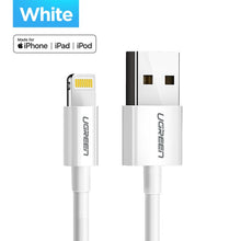 Load image into Gallery viewer, Ugreen USB Cable for iPhone Xs Max XR 2.4A MFi Lightning USB Fast Charging Cable